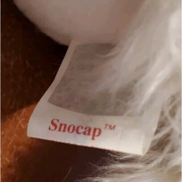 2002 TY Snocap Arctic Fox Dog Stuffed Animal Plush Toy Winter Home Decor - Picture 12 of 16